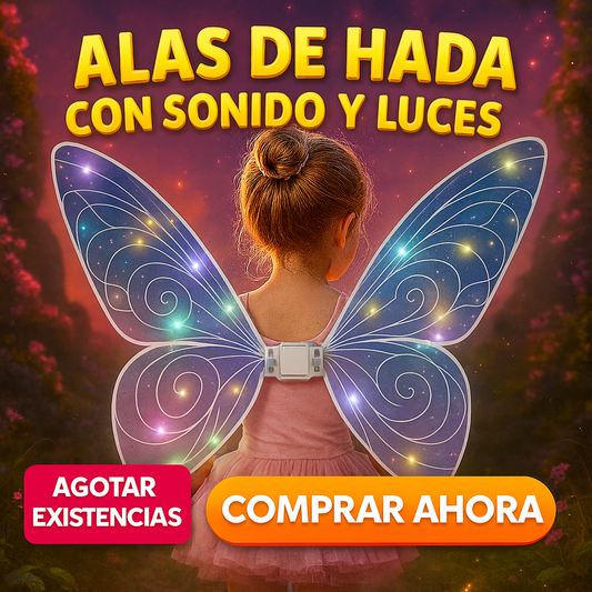 Alas de Hada con Sonido y Luces