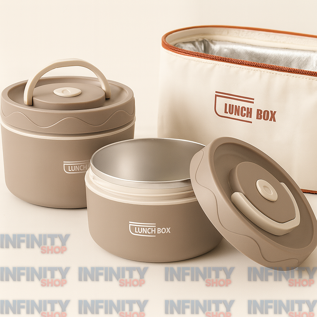 Porta Comidas Térmico PREMIUM - Pack 4 Piezas