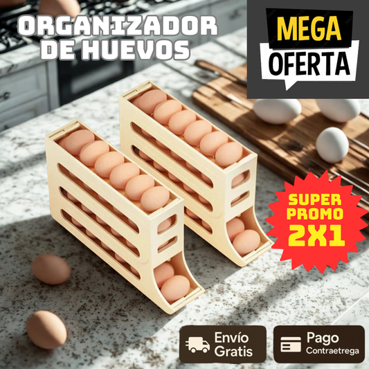 Organizador y Dispensador de Huevos