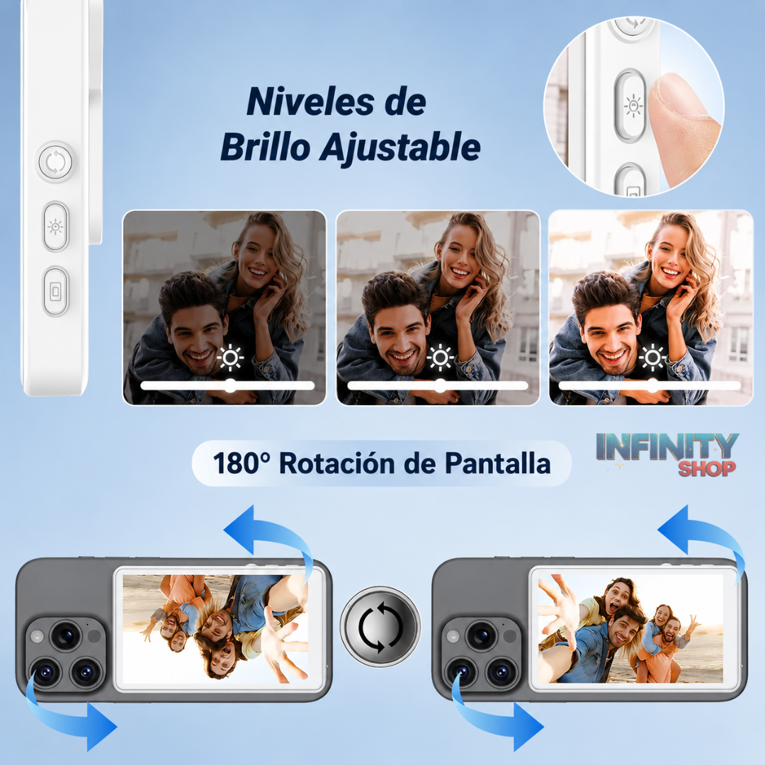 Pantalla Magnética para Selfies