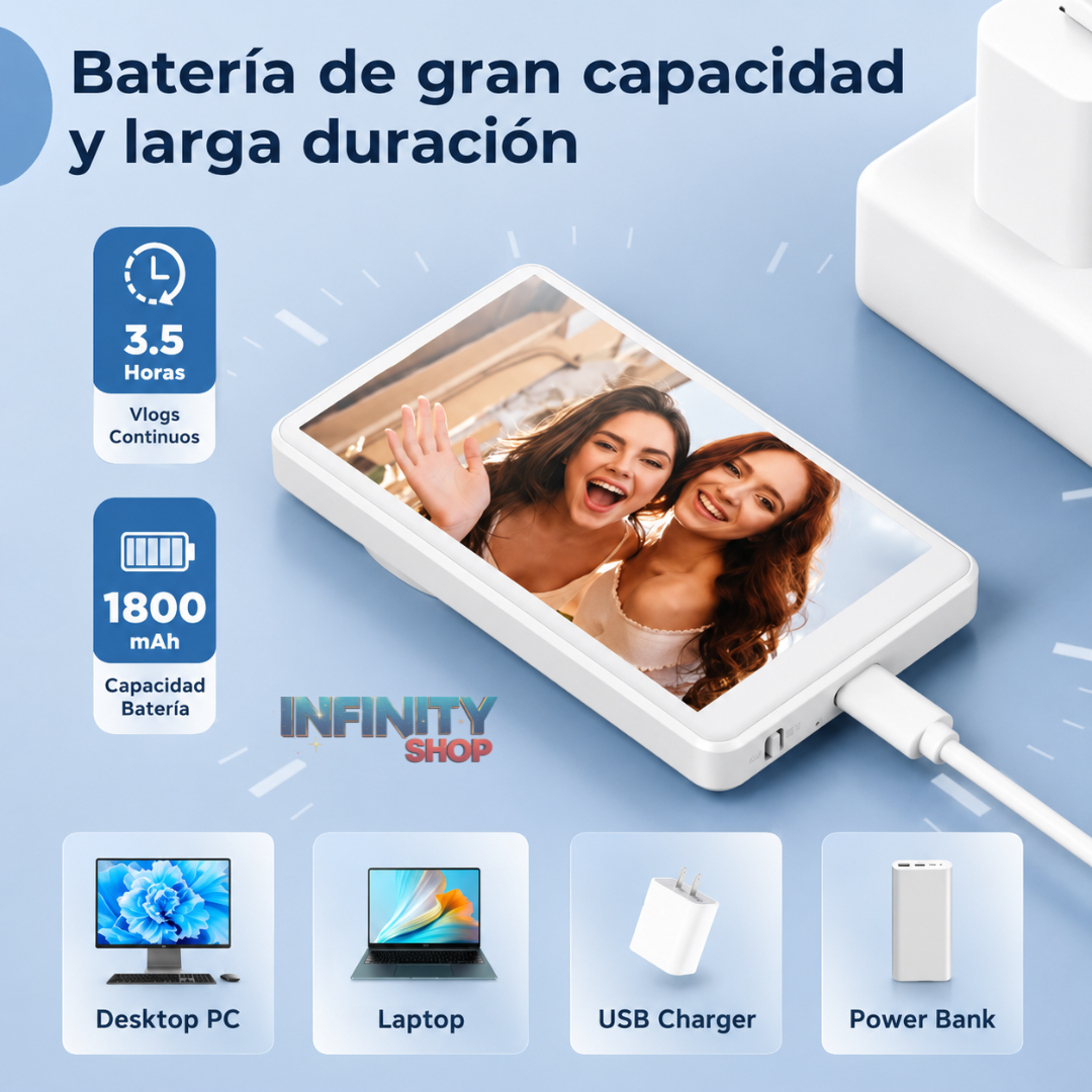 Pantalla Magnética para Selfies