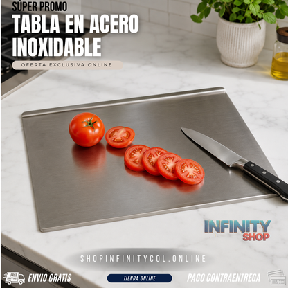 Tabla en Acero Inoxidable