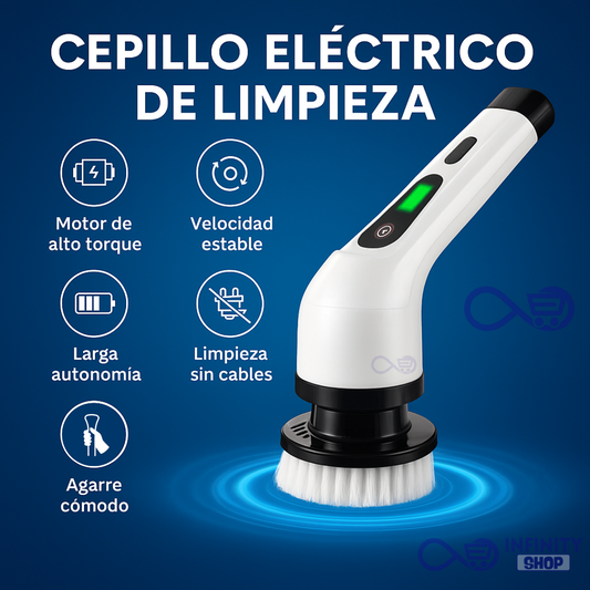 ELECTRICBRUSH – Cepillo Eléctrico Multifuncional Inalámbrico para Limpieza Profunda