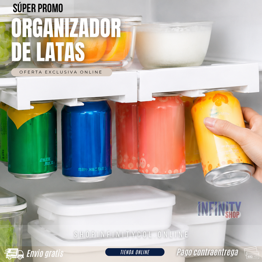 Organizador de latas