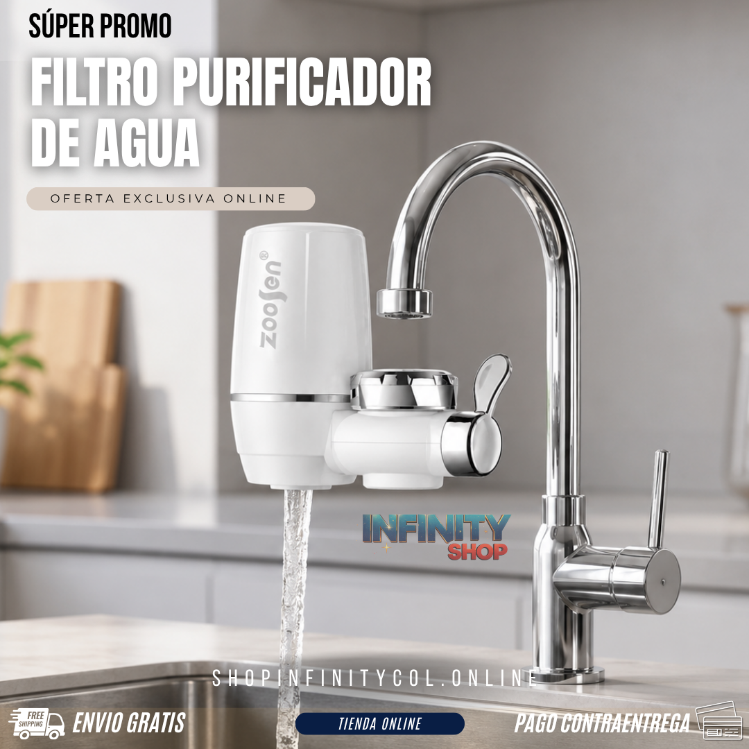 Filtro Purificador de Agua para Grifo 7 Niveles