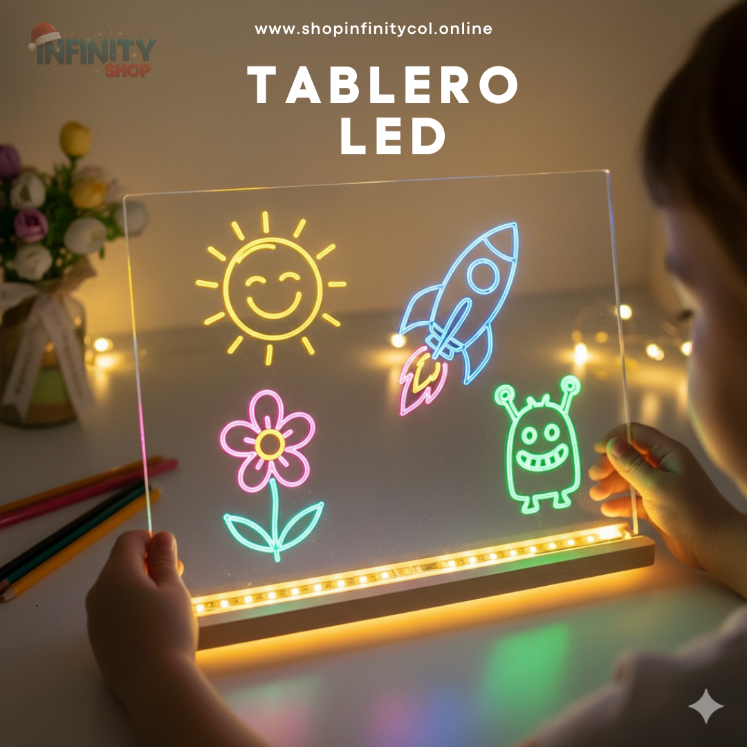Tablero Led mágico
