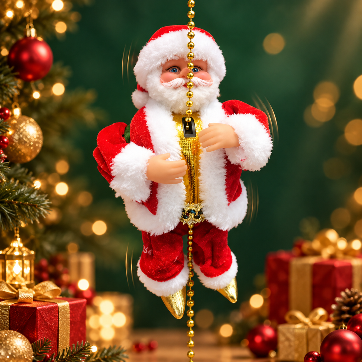 Papá Noel Escalador Musical