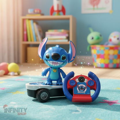 STITCH En Patineta a CONTROL REMOTO