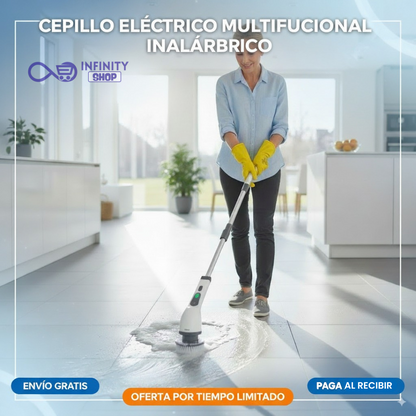 ELECTRICBRUSH – Cepillo Eléctrico Multifuncional Inalámbrico para Limpieza Profunda