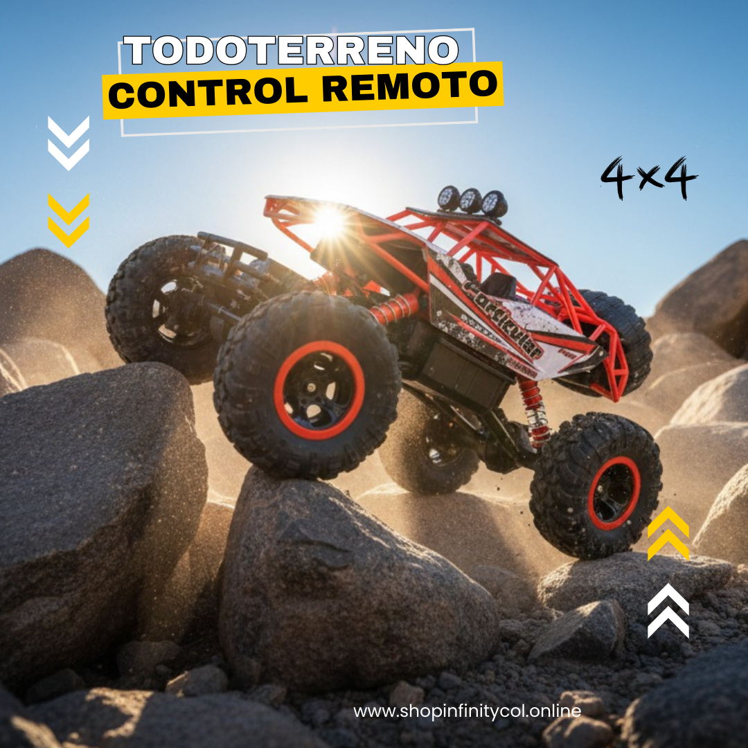TodoTerreno Raptor 4x4 a Control Remoto
