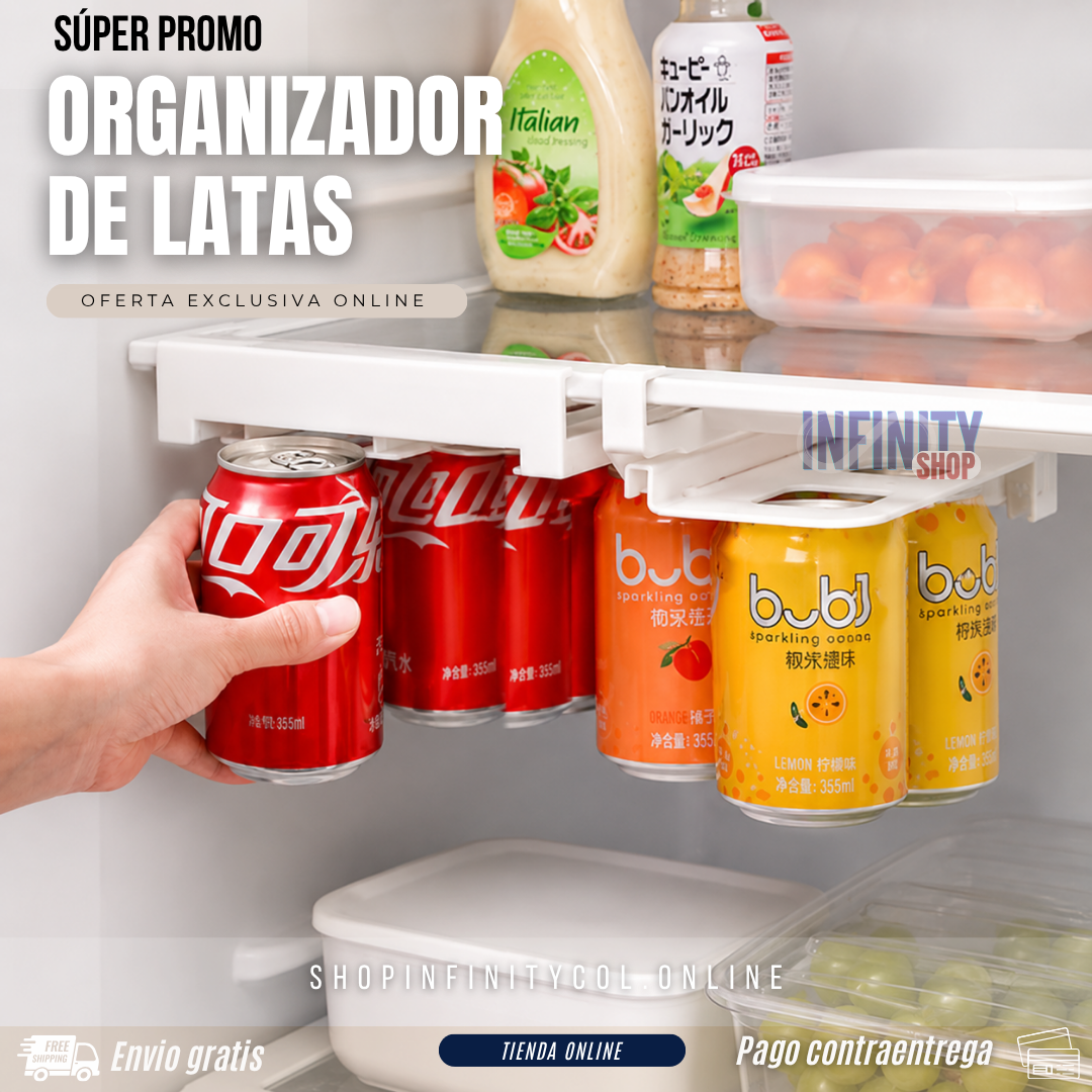 Organizador de latas