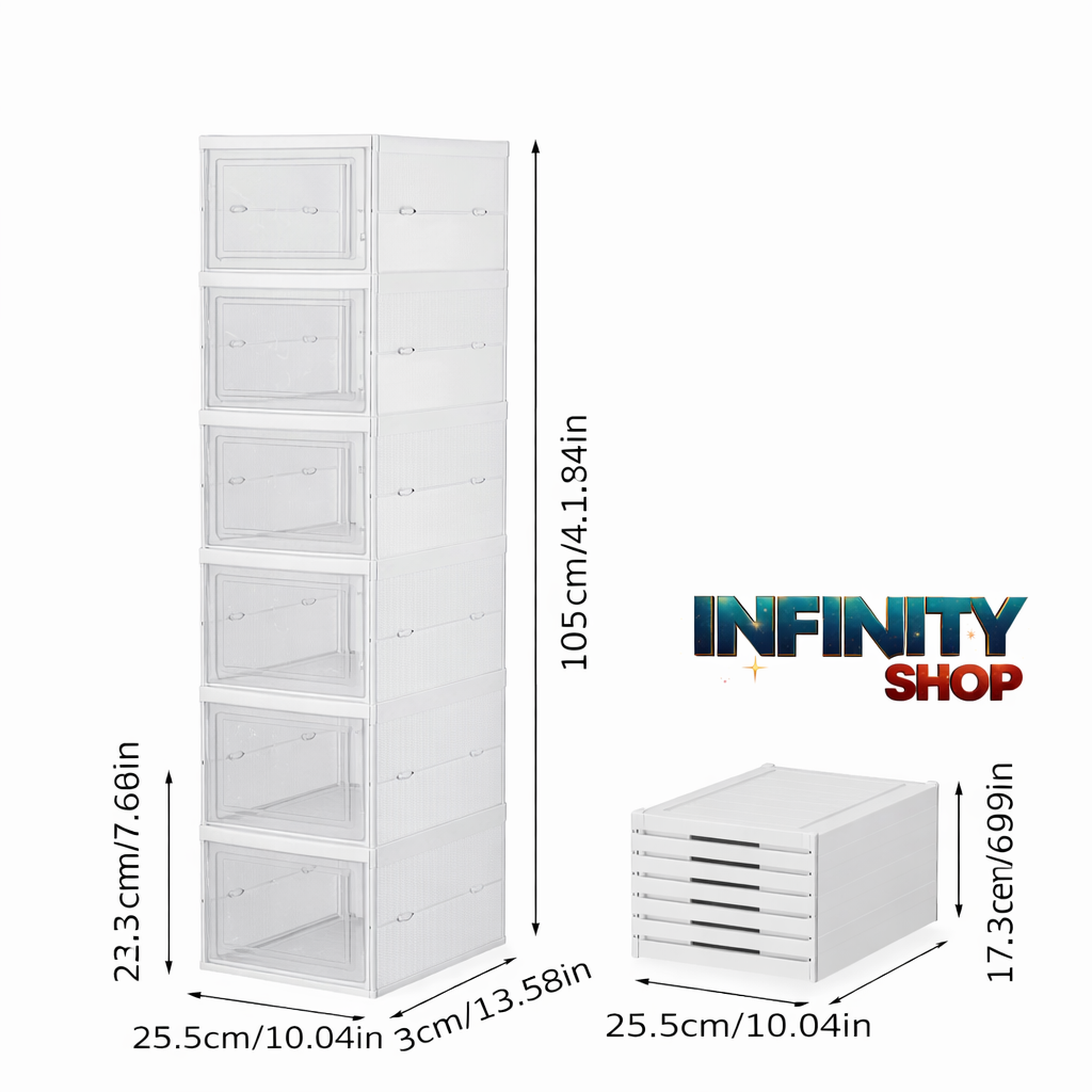 Organizador De Zapatos Modular Set X6