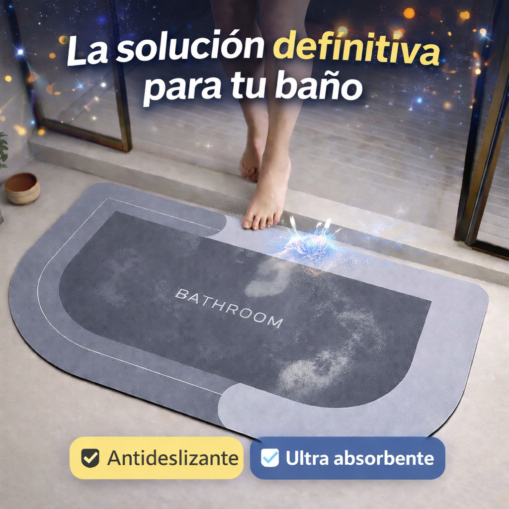 Tapete de Baño Antideslizante