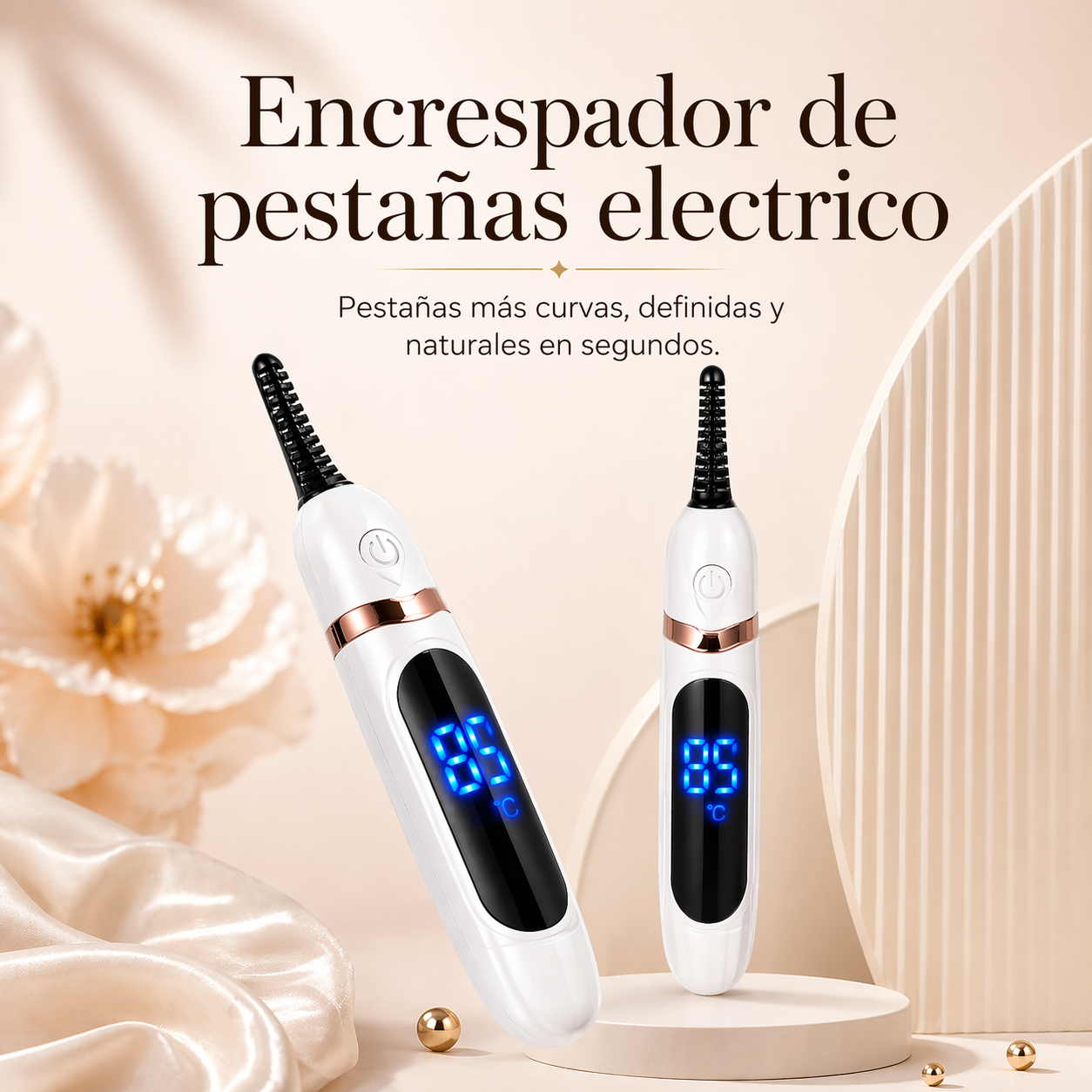 Encrespador de Pestañas Electrico