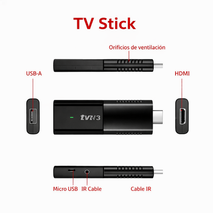 Tv Sitck, android de 128gb