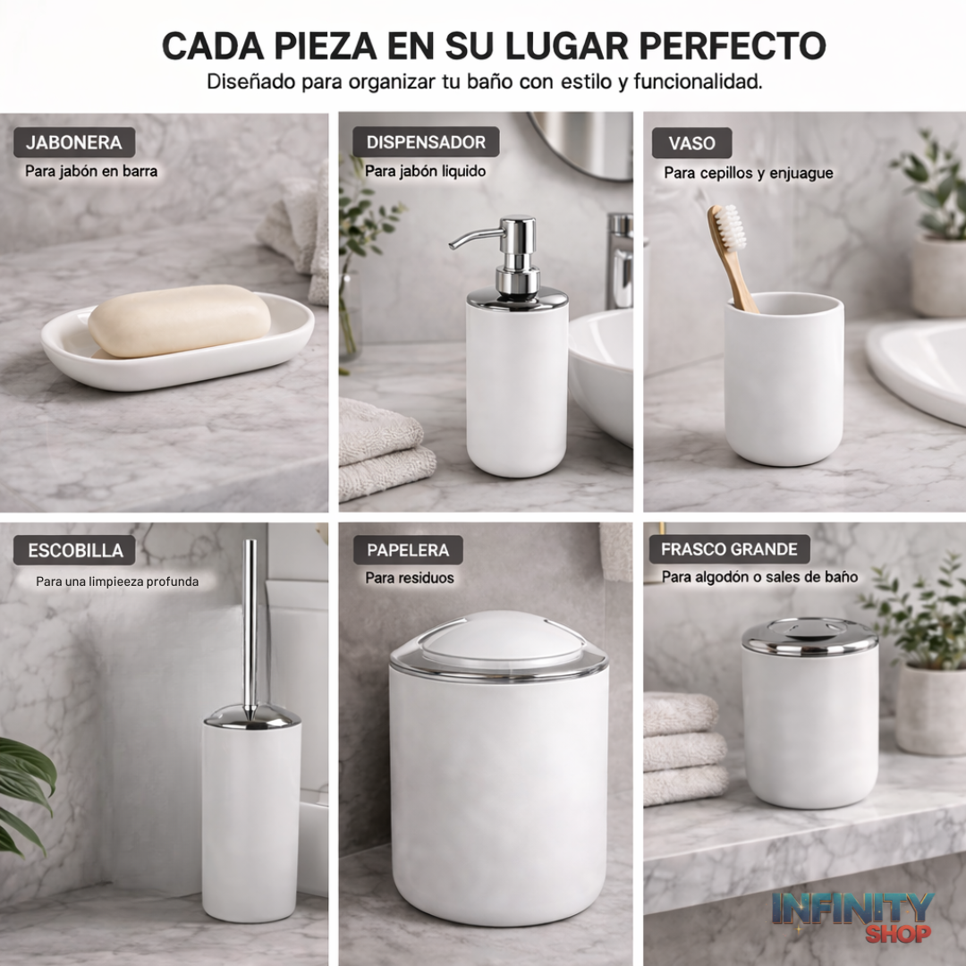SET de Baño Minimalista