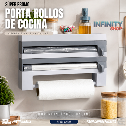 Porta Rollos de Cocina