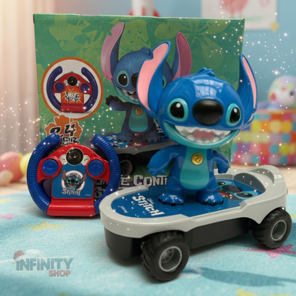 STITCH En Patineta a CONTROL REMOTO