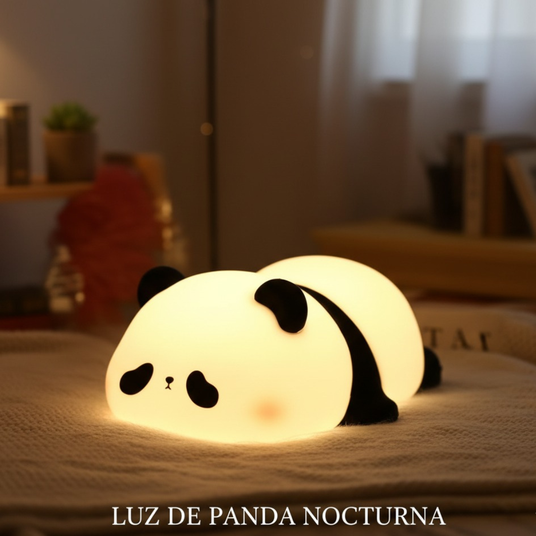 Lámpara de Oso Panda con Luz Led Ajustable
