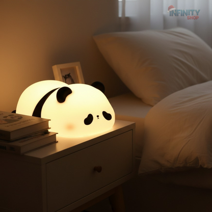 Lámpara de Oso Panda con Luz Led Ajustable