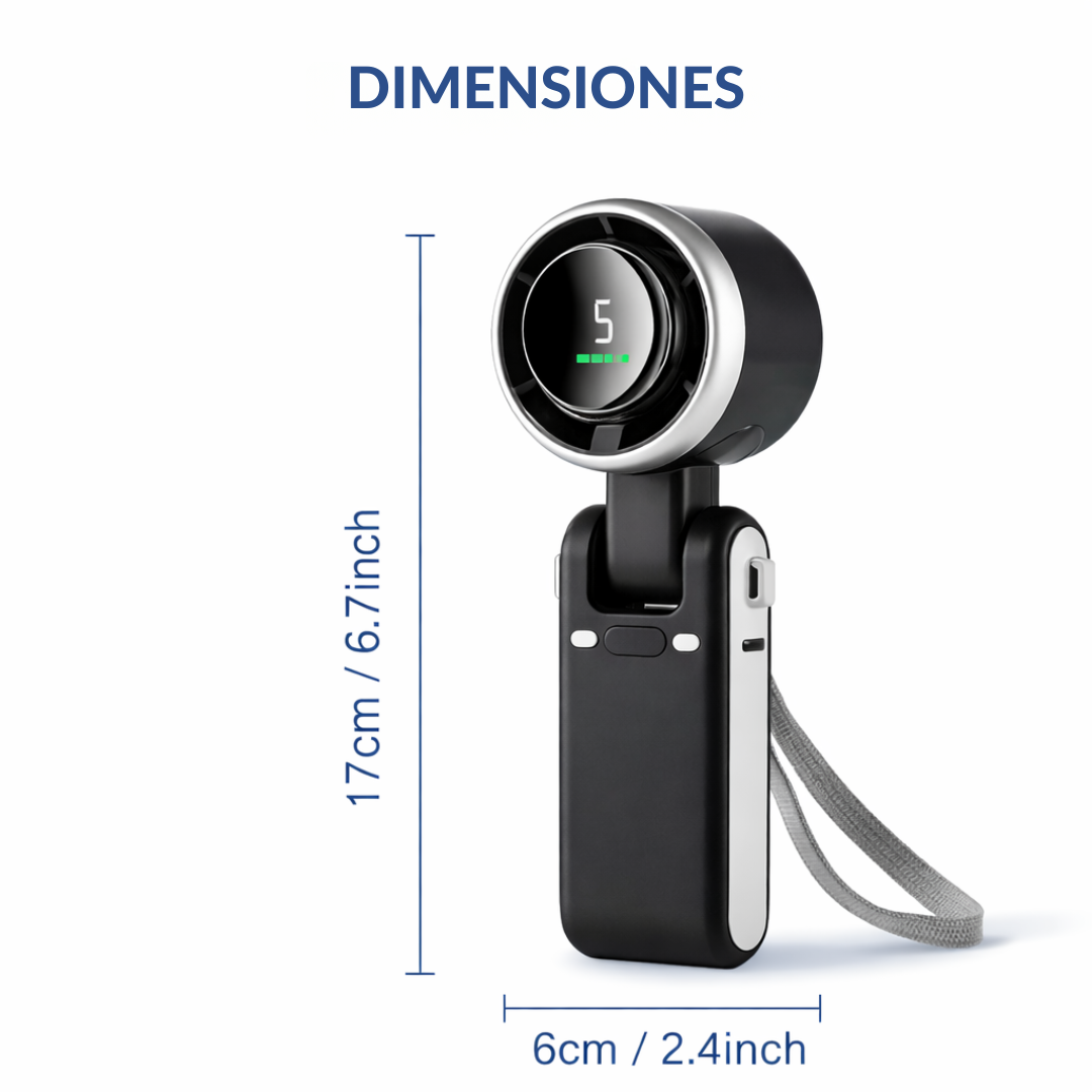 Ventilador Portátil Recargable