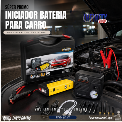 Iniciador bateria para auto