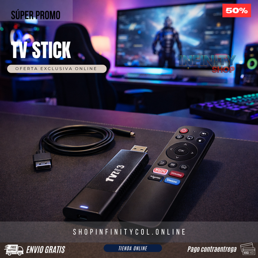 Tv Sitck, android de 128gb