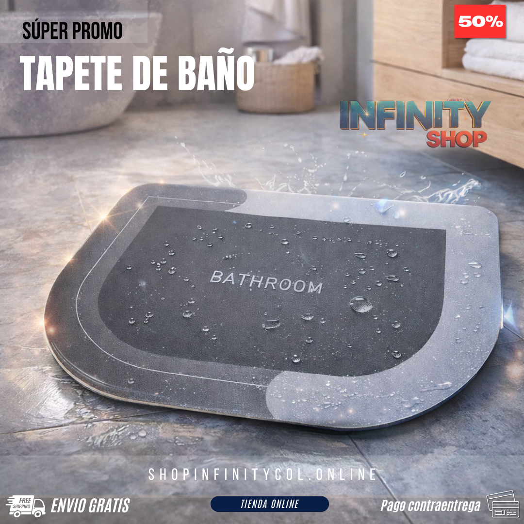 Tapete de Baño Antideslizante