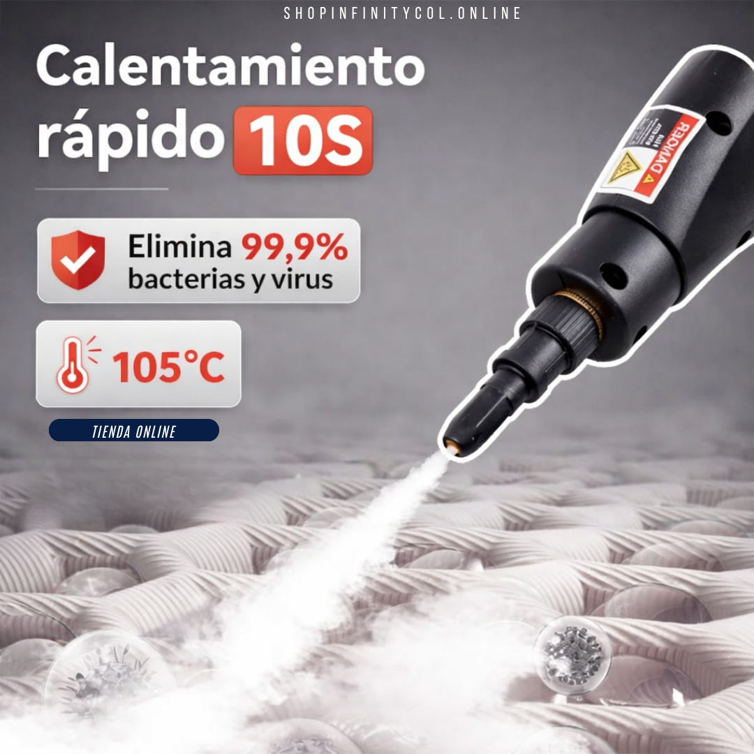Limpiador a Vapor Portátil