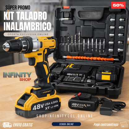 KIT Taladro Inalámbrico