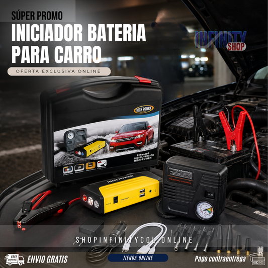 Iniciador bateria para auto