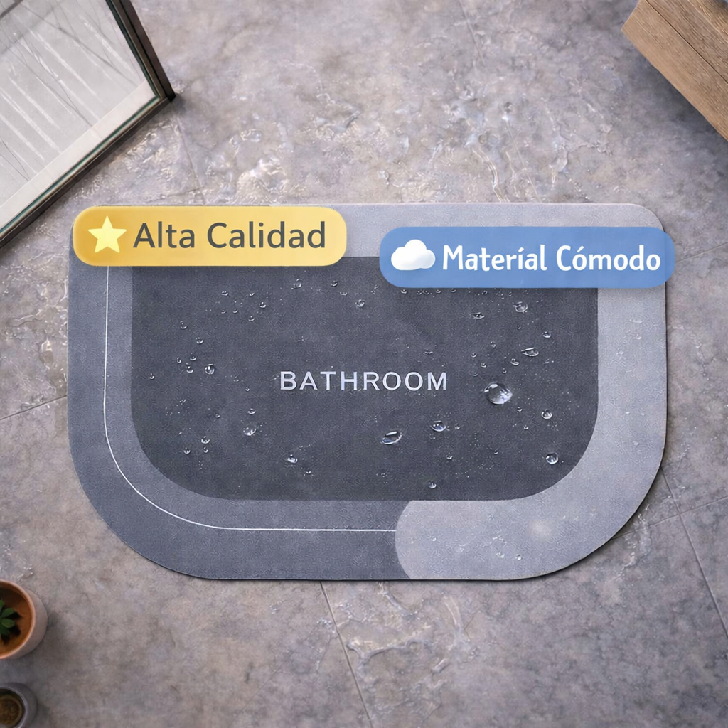 Tapete de Baño Antideslizante